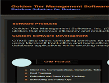 Tablet Screenshot of goldentier.com